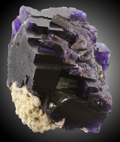 Cubic Fluorite on Bladed Barite - Cave-in-Rock, Illinois #31358
